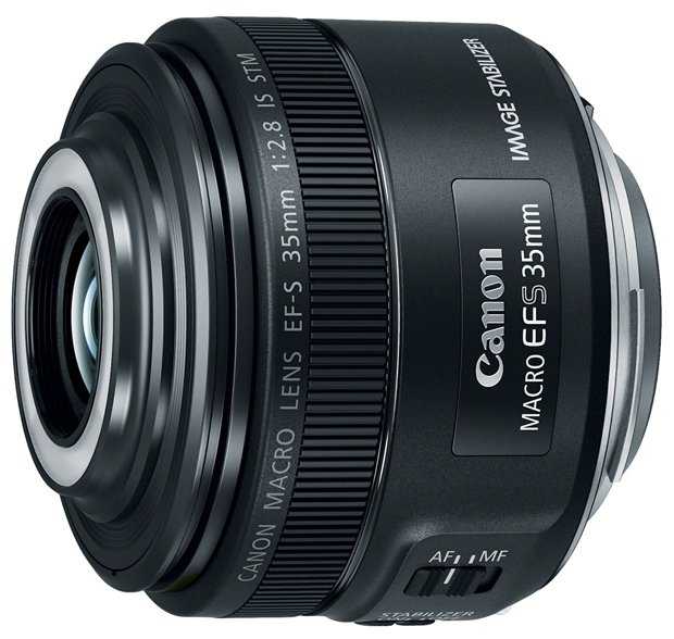 Объектив Canon EF-S 35mm f/2.8 IS STM macro LED