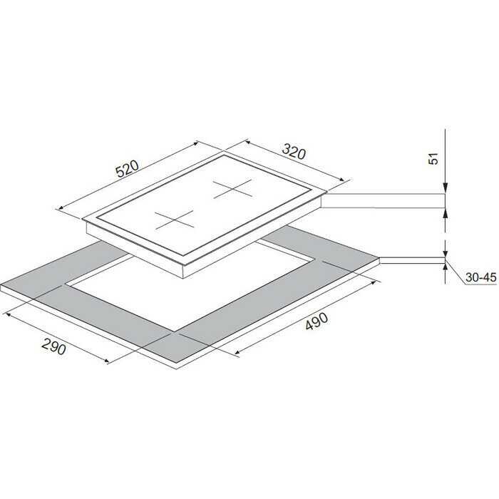 Варочная панель газовая Домино Kuppersberg FG 33 W фотография 20