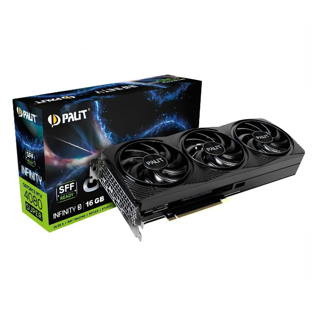 Видеокарта Palit NVIDIA GeForce RTX 4080 Super (ned408ss19t2-1032s) фотография 4