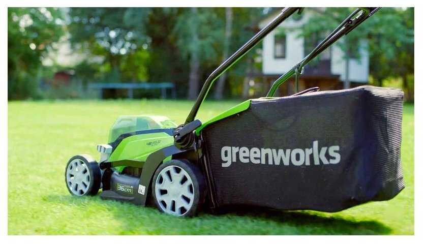 Аккумуляторная газонокосилка Greenworks G24X2LM41 (2512607) фотография 7