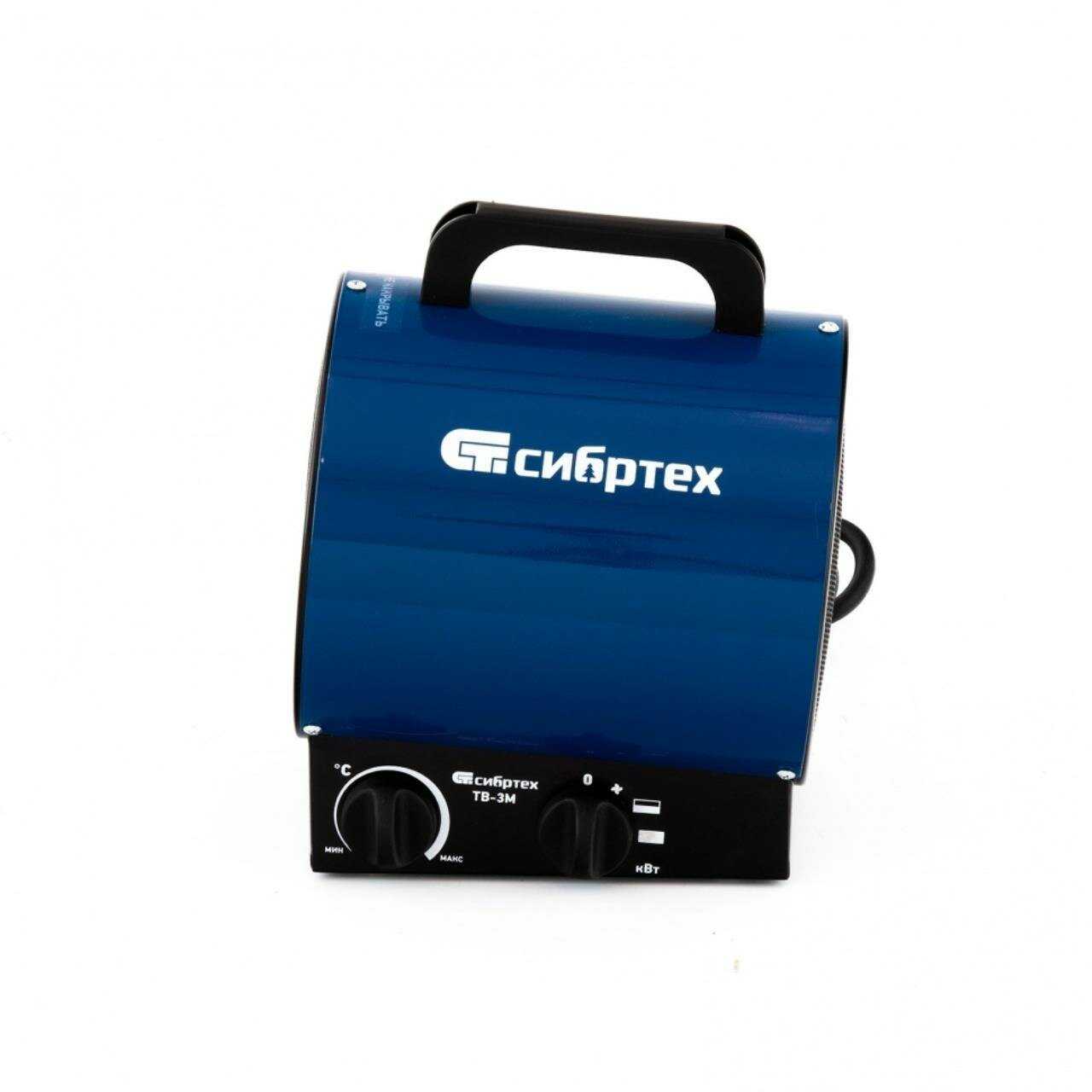 Электрическая тепловая пушка Сибртех ТВ-3М фотография 34