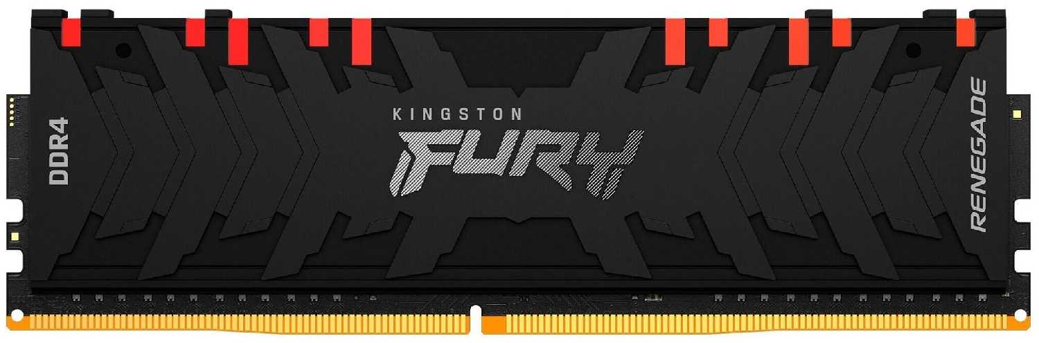 Оперативная память Kingston FURY Renegade RGB 8 ГБ DDR4 DIMM CL16 (KF436C16RBA/8)
