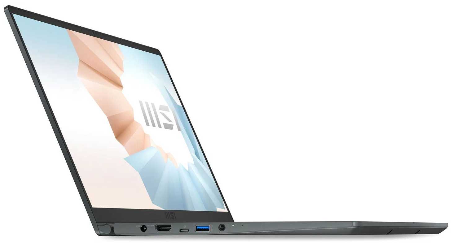 Ноутбук MSI Modern 15 A11SBU-836RU (1920x1080, Intel Core i7 2.9 ГГц, RAM 8 ГБ, SSD 512 ГБ, GeForce MX450, Win10 Home) фотография 6