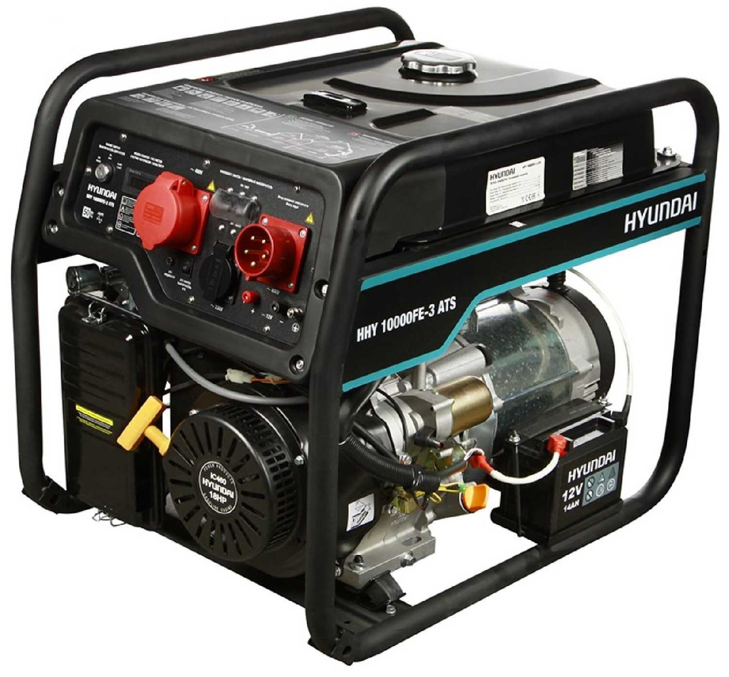 Бензиновый генератор HYUNDAI HHY 10000FE-3 (ATS)