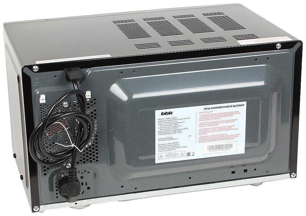 Микроволновая печь BBK 20MWS-706M фотография 1