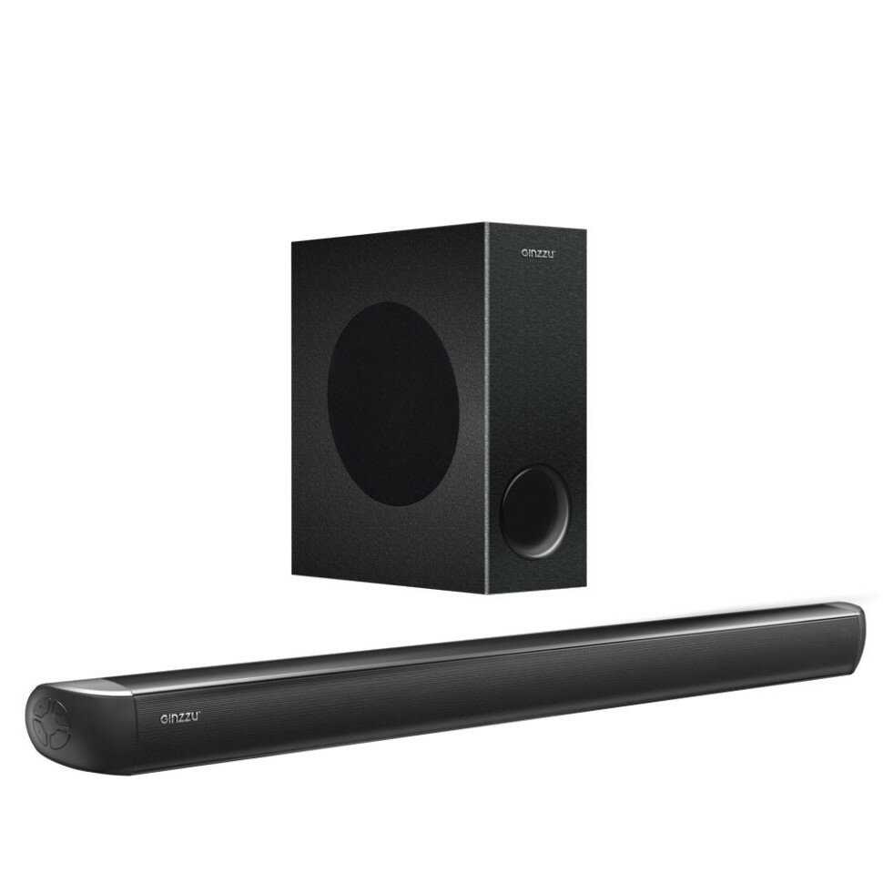 Саундбар Ginzzu GM-509 (2x25W+50W/HDMI/Optical/BT/LINE IN/USB/ДУ)