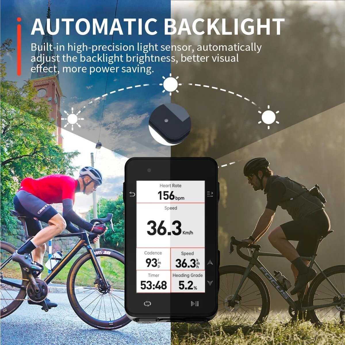 Велонавигатор iGPSPORT GPS (iGS630) фотография 15