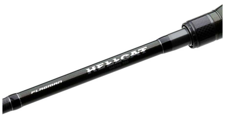 Удилище спиннинговое кастинговое FLAGMAN Hellcat 802H 2,44м тест max 50г фотография 4
