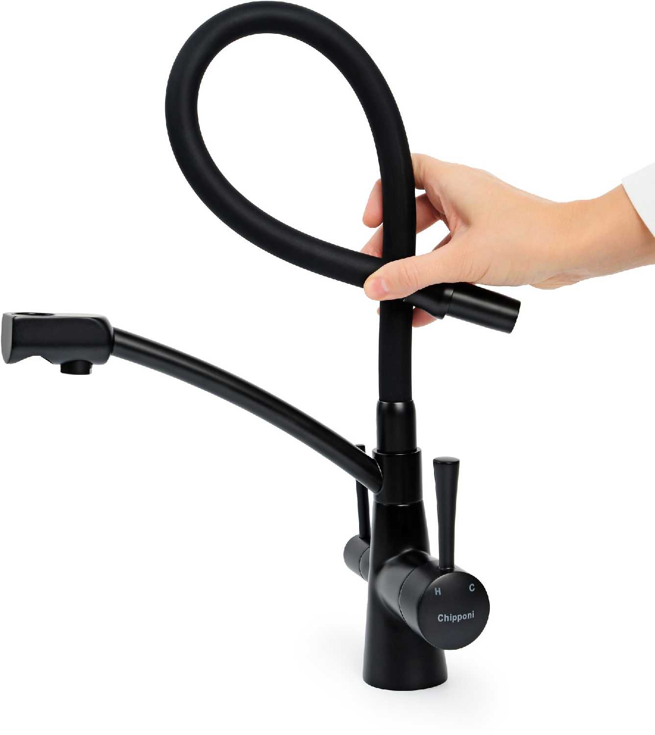 Смеситель для кухни Chipponi 211 (211BL) фотография 15