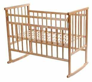 Кроватка Мой малыш 2, качалка, полозья для качания