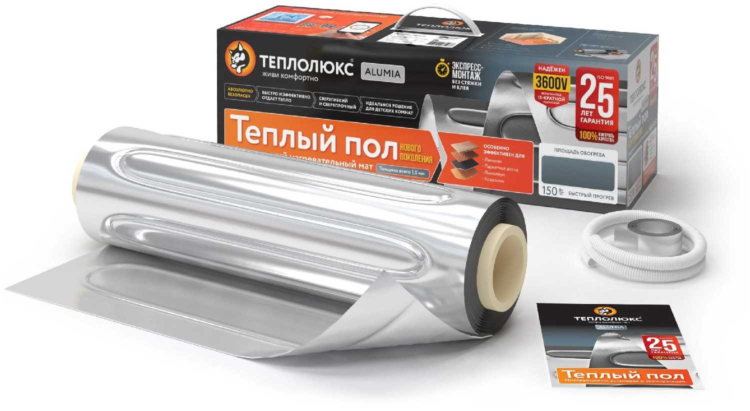 Нагревательный мат Теплолюкс Alumia 375-2.5 (375 Вт) фотография 8