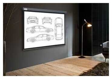 Рулонный cactus Wallscreen (CS-PSW-168X299-SG) фотография 1