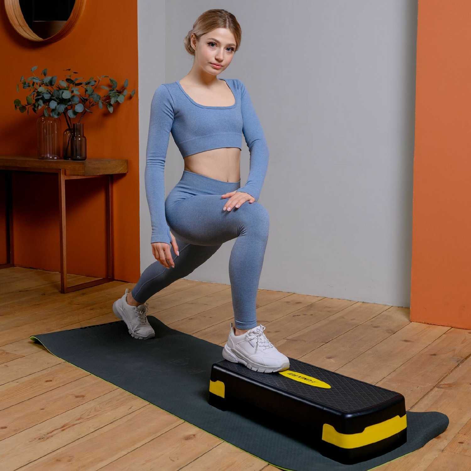 Степ-платформа UNIX Fit (3 уровня, 80 см) фотография 33