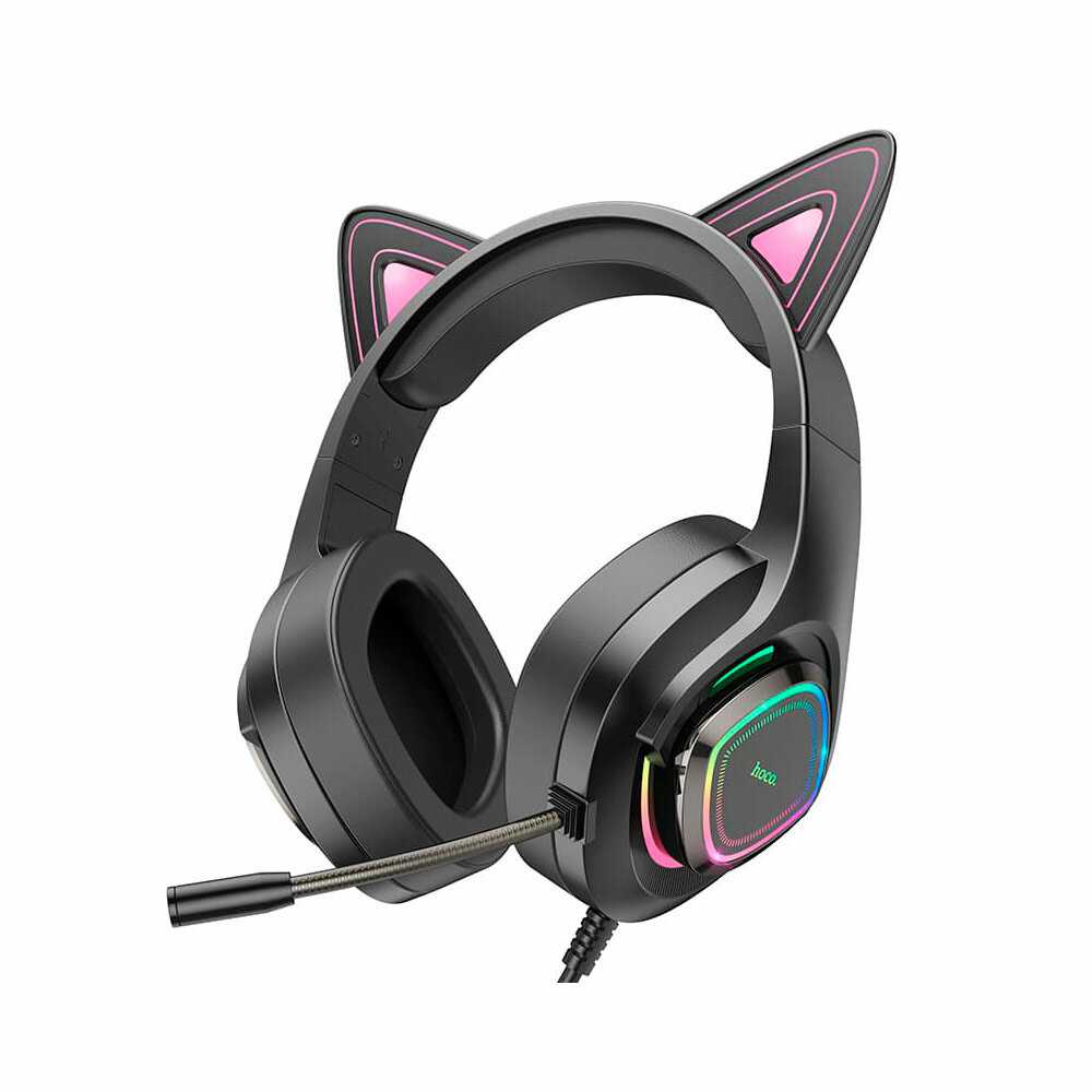 Проводные наушники Hoco W107 Cute Phantom Cat