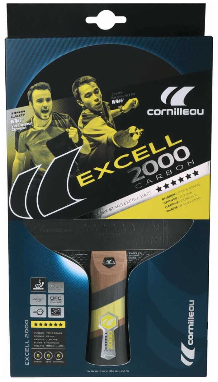 Ракетка для настольного тенниса Cornilleau Excell 2000 Carbon фотография 3