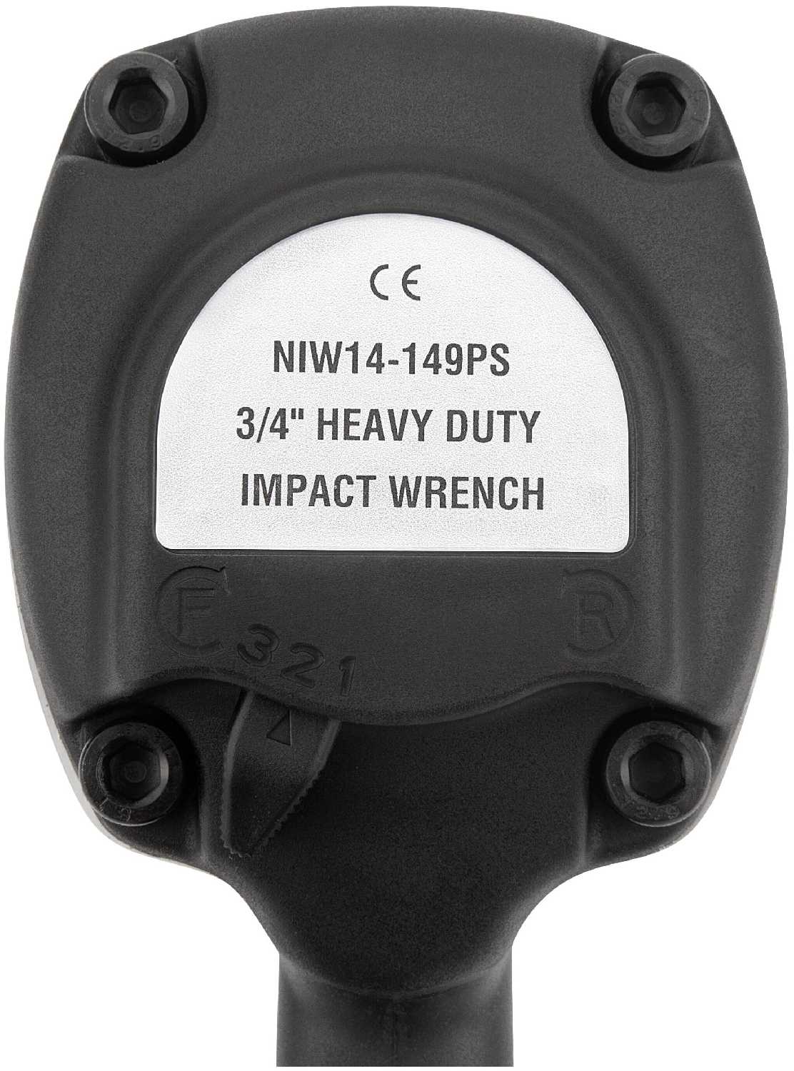 Ударный пневматический гайковерт NORGAU Industrial под квадрат 3/4