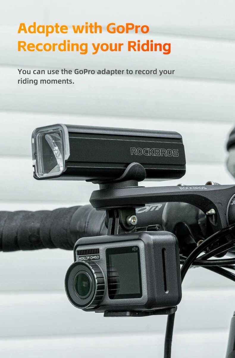 Велосипедные фары ROCKBROS Нейлоновый держатель кронштейна (RHL1000-1500) фотография 21