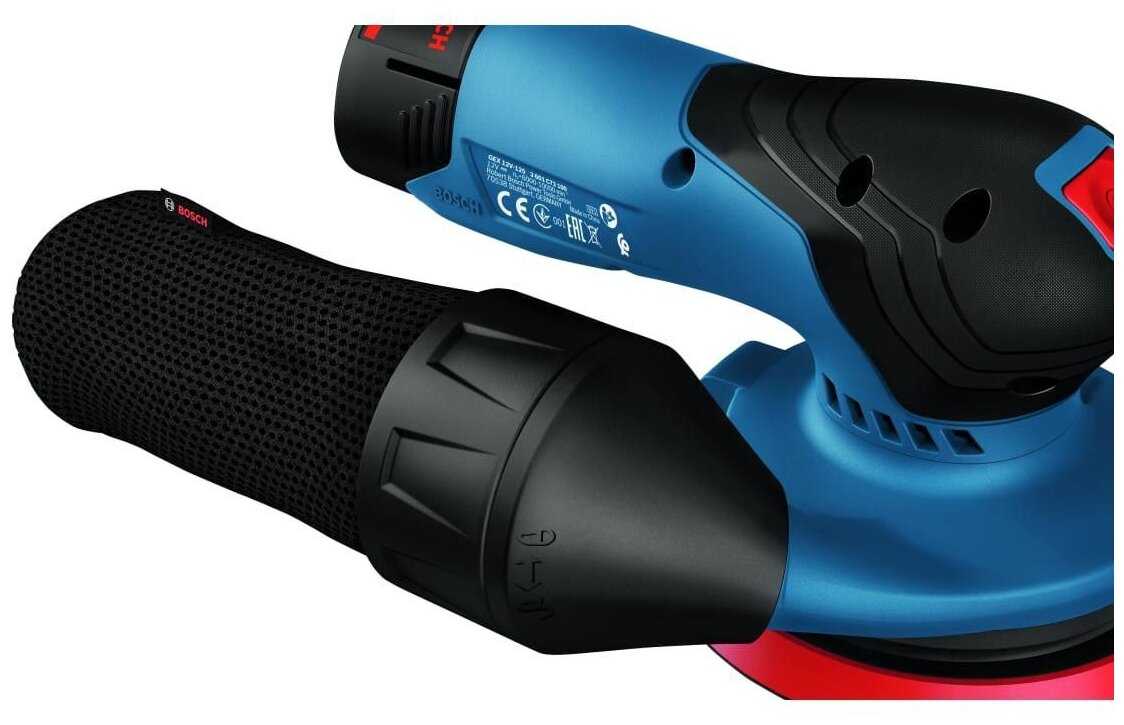 Шлифмашина для стен и потолков BOSCH GEX 12V-125 (0601372101) фотография 2