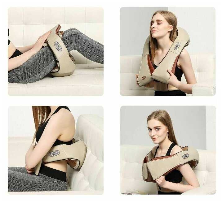 Роликовый массажер Massager of Neck Kneading фотография 11