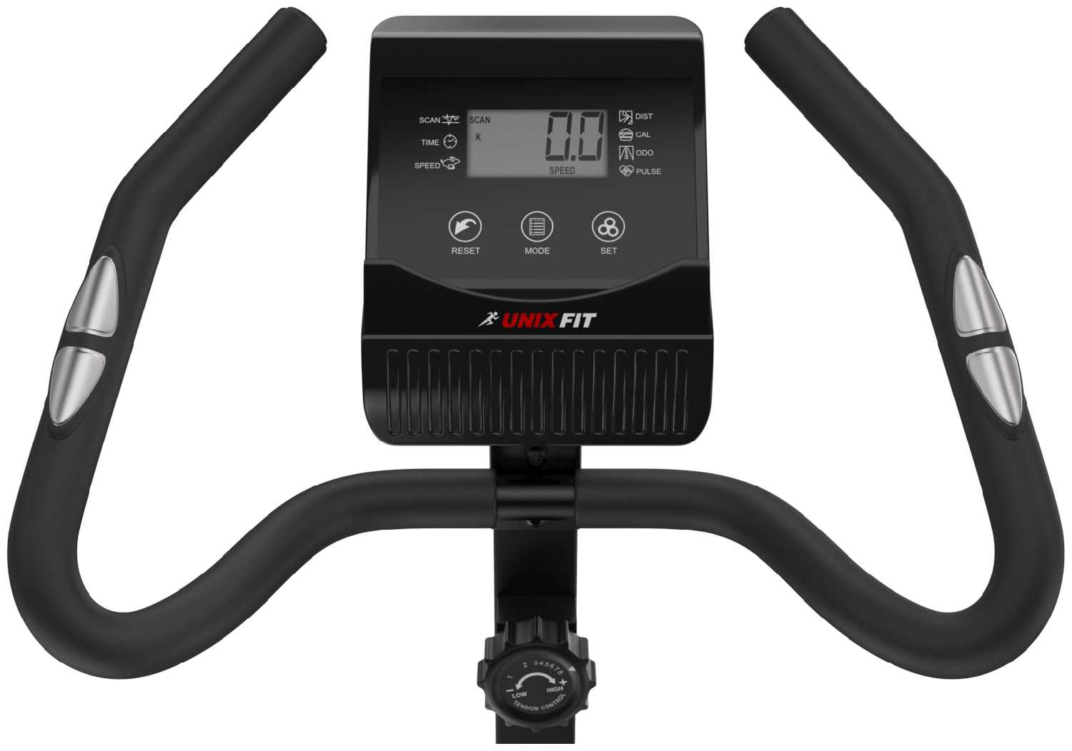 Вертикальный велотренажер UnixFit BL-390 + набор для фитнеса фотография 12