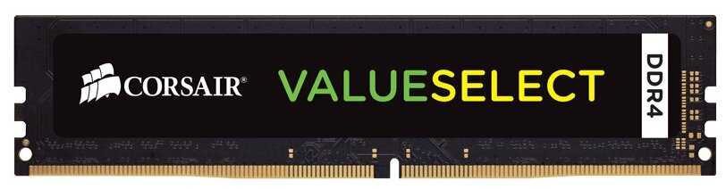Оперативная память Corsair ValueSelect 8 ГБ DDR4 DIMM CL18 (CMV8GX4M1A2666C18)