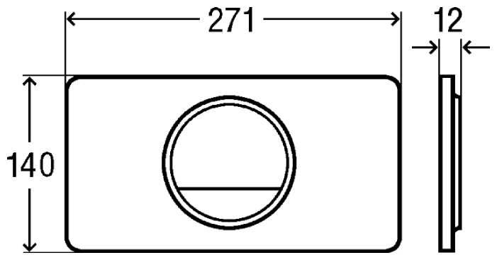 Кнопка смыва viega 8333.1 фотография 3