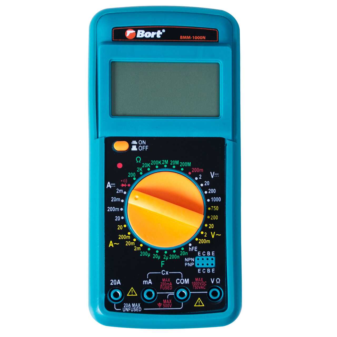 Мультитестер Bort BMM-1000N фотография 6