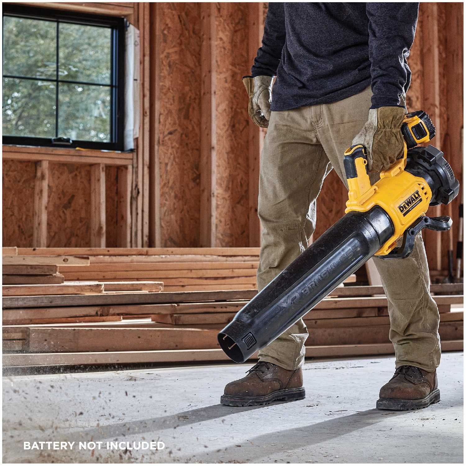Аккумуляторная воздуходувка DeWALT DCMBL562N-XJ без аккумулятора и ЗУ, 18 В, с АКБ и ЗУ фотография 3