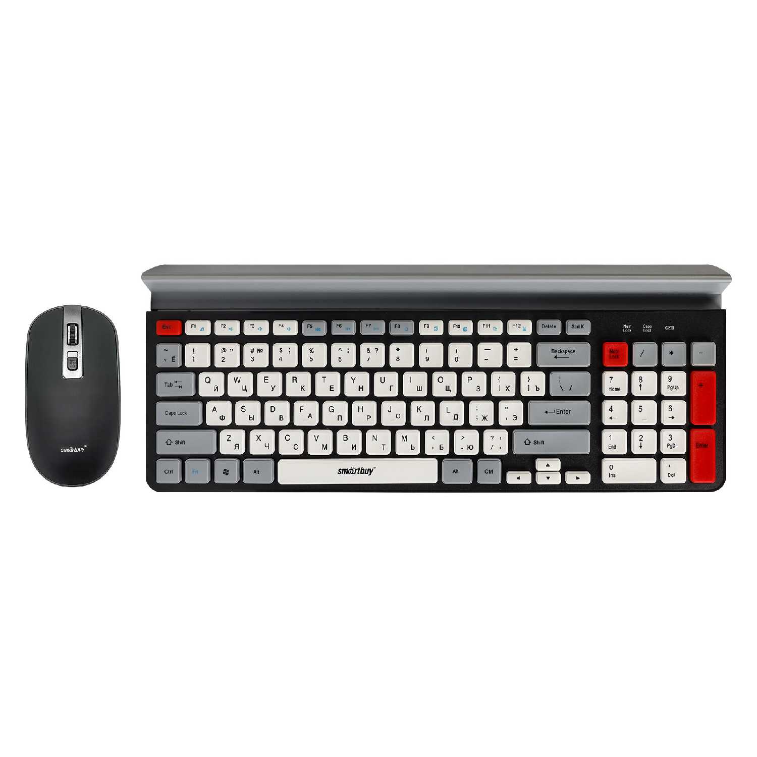 Комплект клавиатура+мышь мультимедийный Smartbuy 201359AG (SBC-201359AG-KW)