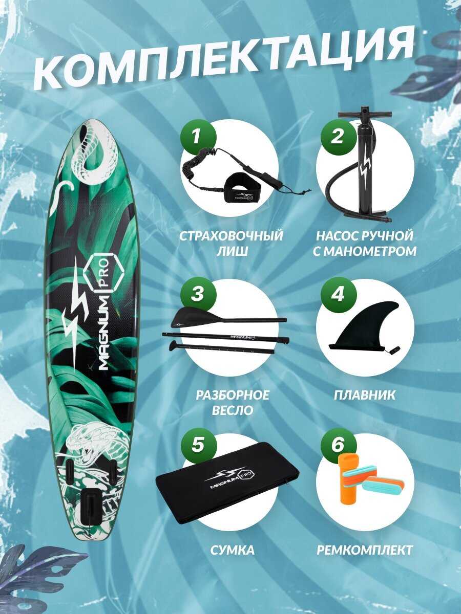 Сап борд надувной Magnum PRO 10.6 фотография 14