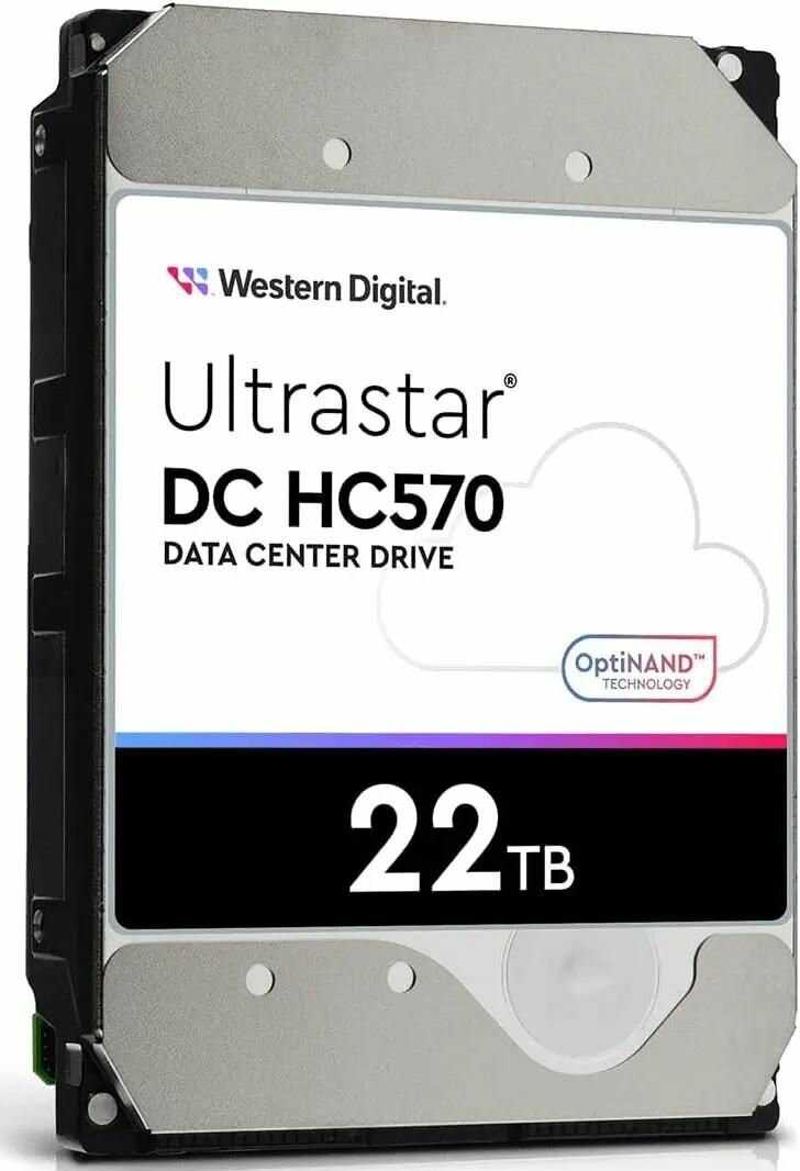 Жёсткий диск WD Ultrastar DC HC570 22Tb SATA-III (WUH722222ALE6L4) фотография 1