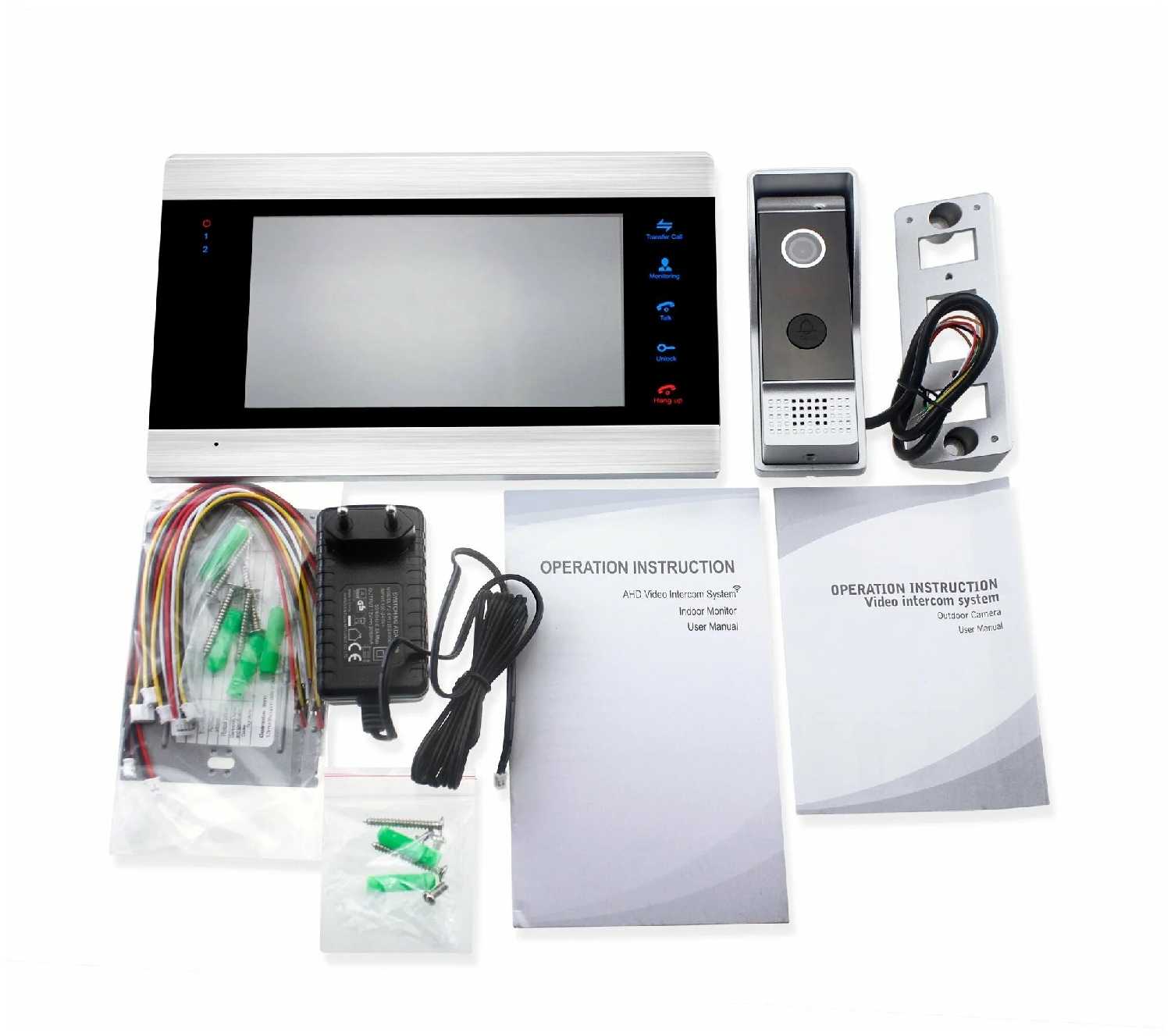 Комплектная дверная станция (домофон) PS-Link DB09 цвет панели: черный фотография 3