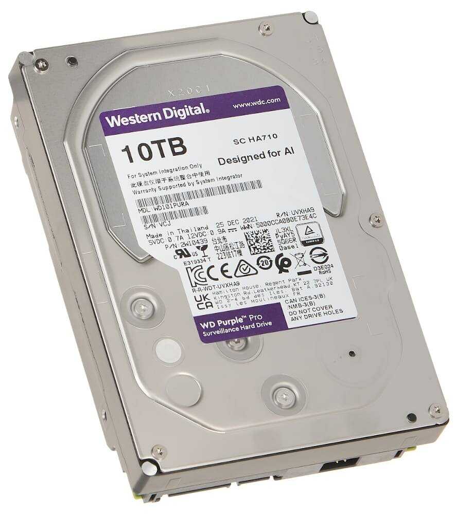 Жесткий диск Western Digital WD Purple (WD101PURP) фотография 8