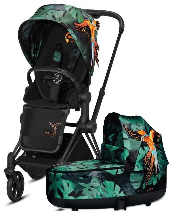 Универсальная коляска Cybex Priam III Koi/Rebellious/Anna K/Birds of Paradise/JS (2 в 1) фотография 4