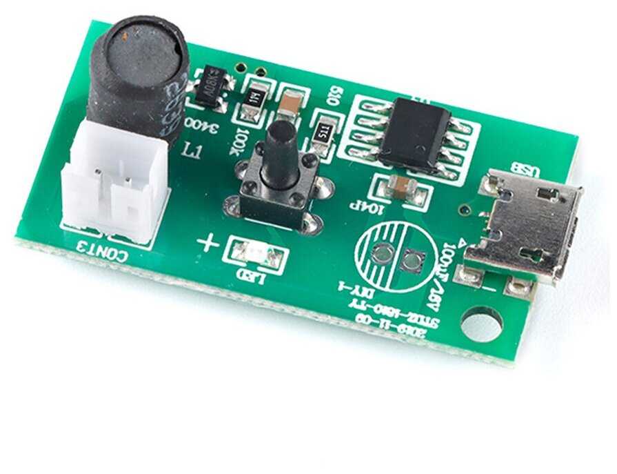 Мини DIY увлажнитель воздуха ультразвуковой туманообразователь (DC 5V Micro USB) фотография 4