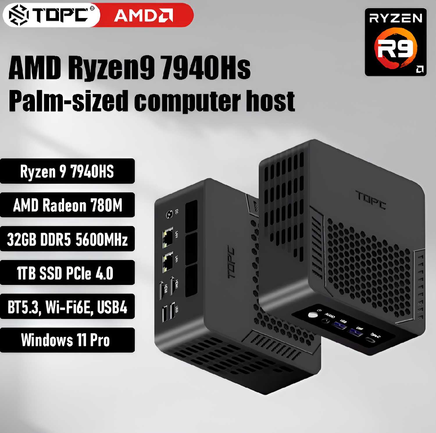 Мини-ПК TOPC Mini PC (7940HS)