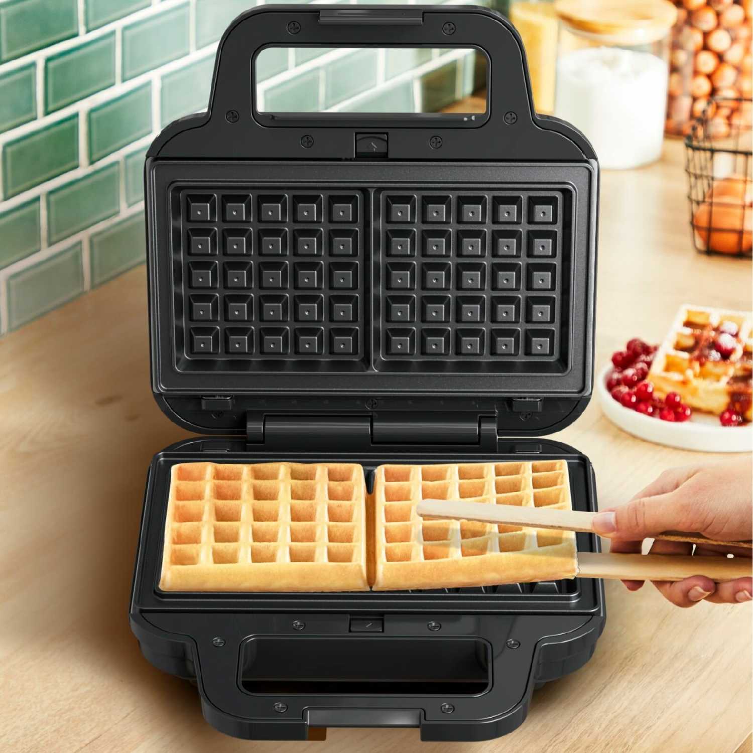 Вафельница TEFAL UltraCompact (SW383D10) фотография 2