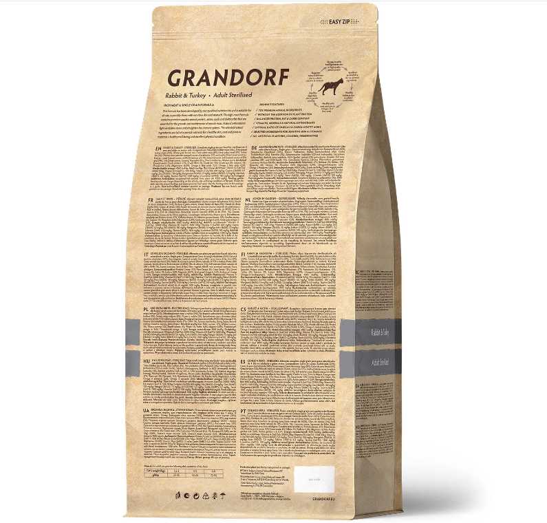 Сухой корм GRANDORF (Кролик - Индейка) фотография 2