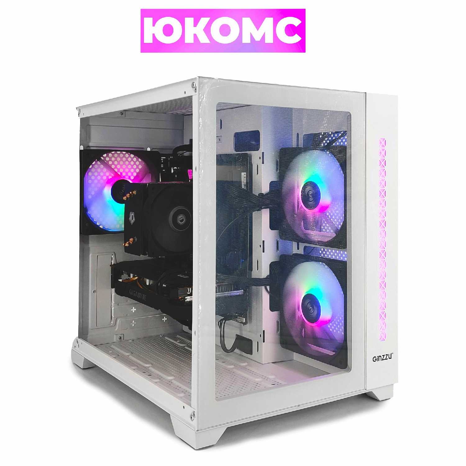 Игровой PC юкомс i7 3770, GTX 1650 4GB, SSD 2TB, 16GB DDR3, БП 450W фотография 28
