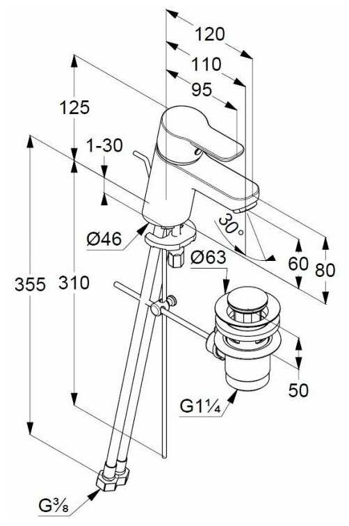 Смеситель Kludi 37385 0565 фотография 2