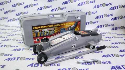 Домкрат Titan Домкрат подкатной 3т (35001) фотография 9