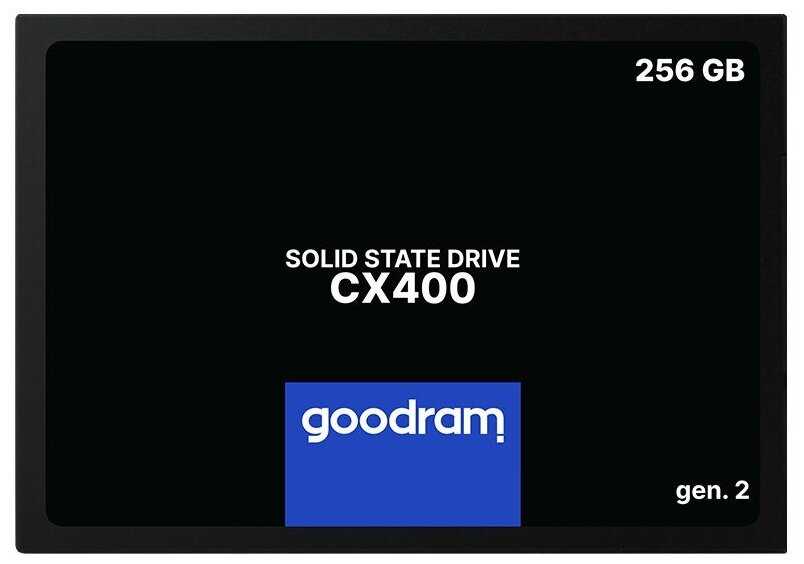 Твердотельный накопитель GoodRAM 256 ГБ SATA SSDPR-CX400-256-G2