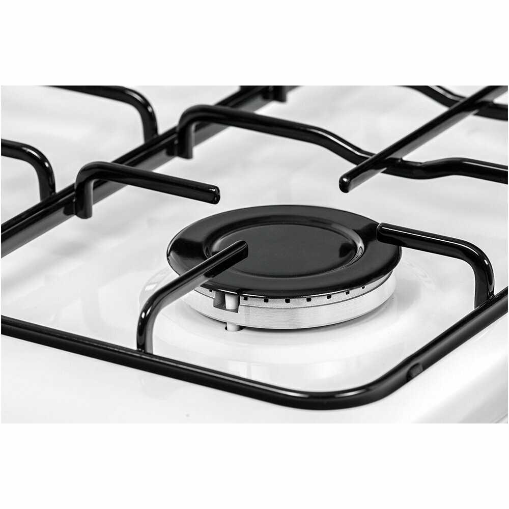Газовая плита NORDFROST GG 5061 W (50 литров, авторозжиг конфорок, газ-контроль духовки) фотография 23