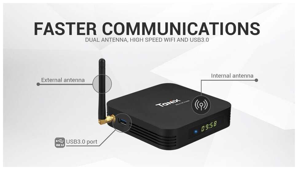 ТВ-приставка Tanix TX6-P 2Gb/16Gb ALLWINNER H6 Андроид 9.0 фотография 5