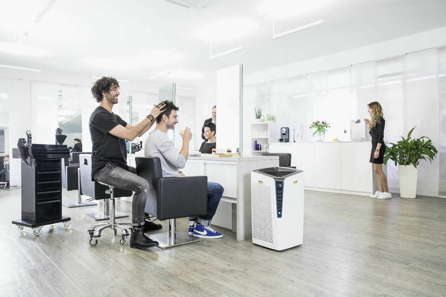 Очиститель воздуха KARCHER AF 100 (H13) фотография 16