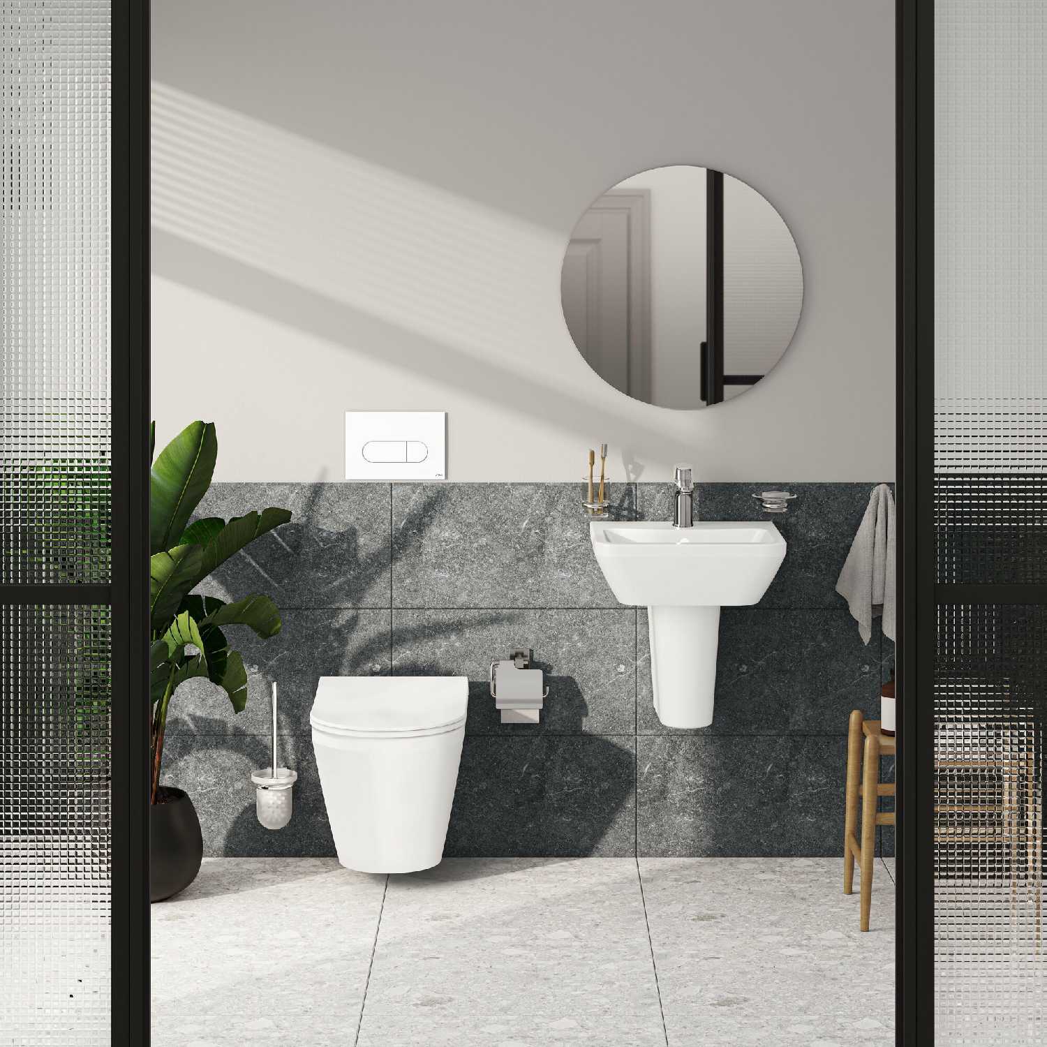 Клавиша смыва VITRA Root Round (740-2200) фотография 2