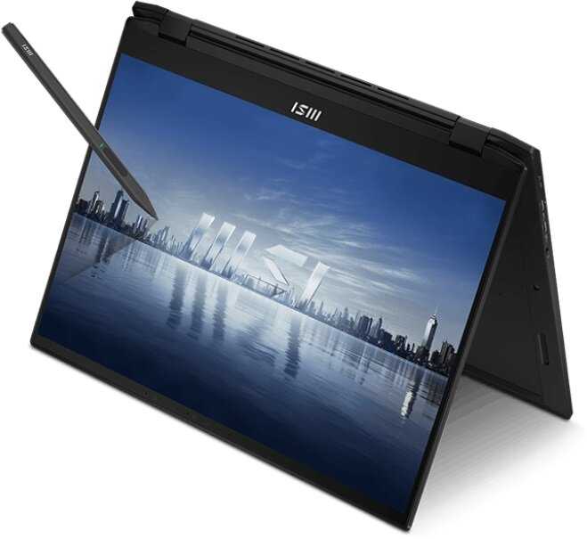 Ноутбук MSI Summit E16 Flip (2560x1600, Intel Core i7, RAM 16 ГБ, SSD 1 ТБ, NVIDIA GeForce RTX 4050) фотография 2