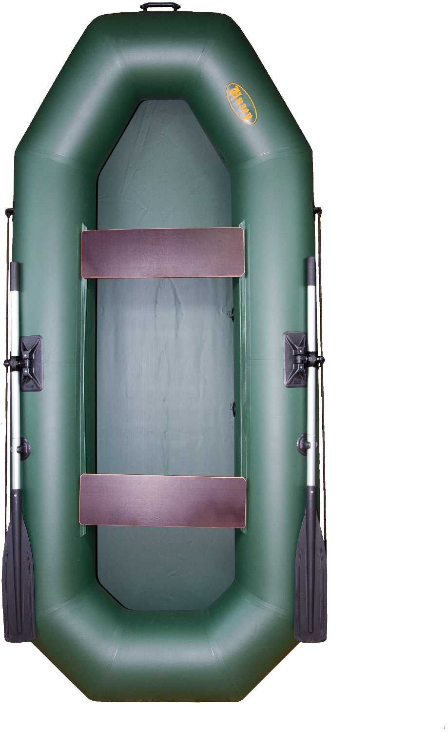 Надувная гребная лодка ПВХ Инзер 2 (280) ПС (передвижные сидения)