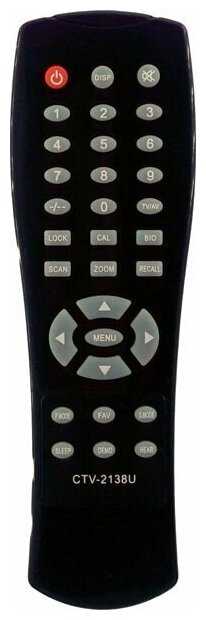 Пульт Huayu CTV-2128U (CTV-2138U) для телевизора Erisson, Supra фотография 1