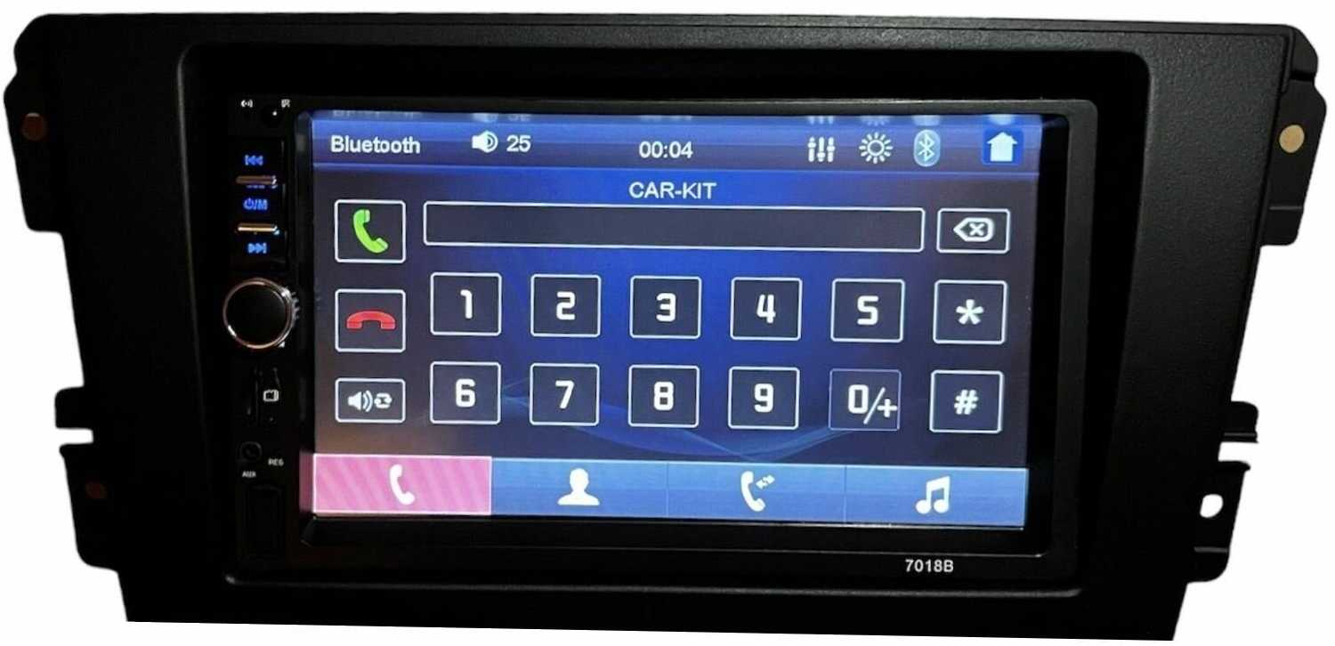 Bluetooth 2din магнитола Datsun Магнитола (7018b) фотография 3